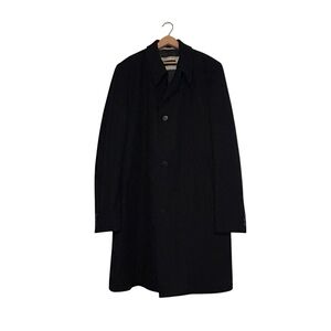 Boss Hugo Boss Wool Blend Coat Black Size 42L US 102 Europe